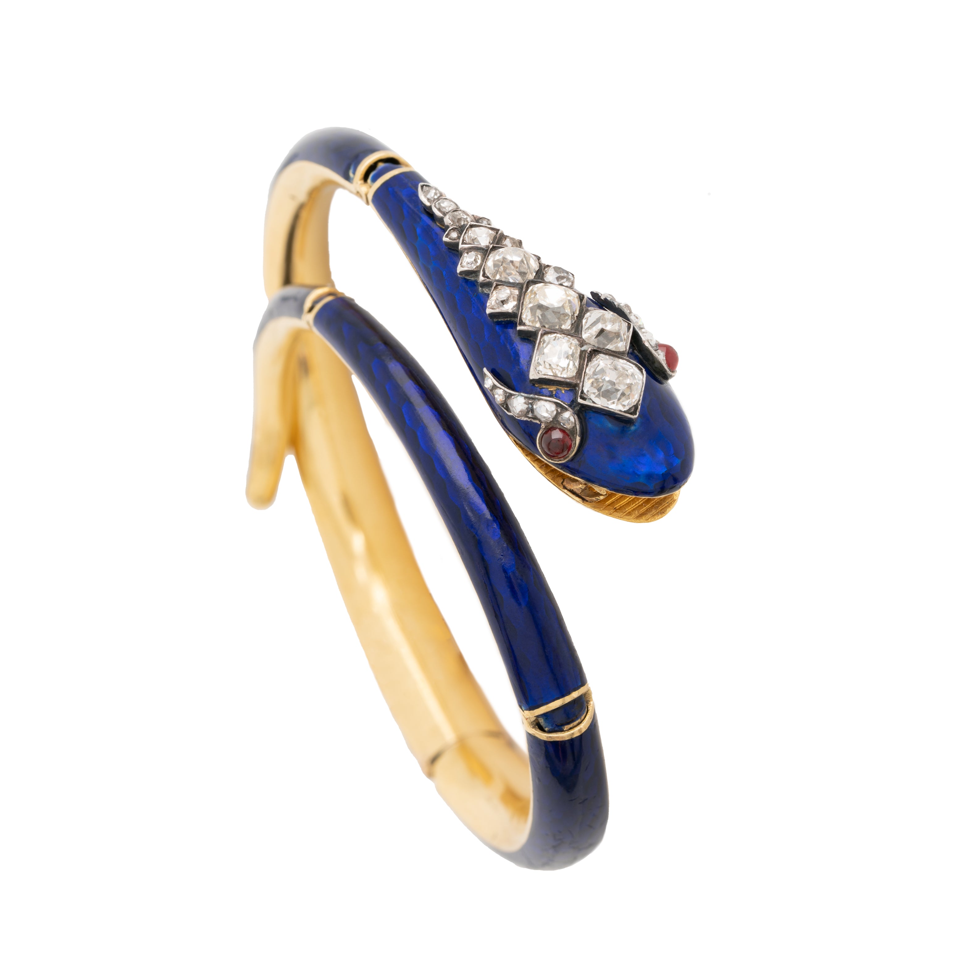 Van Cleef & Arpels Enamel Snake Bangle