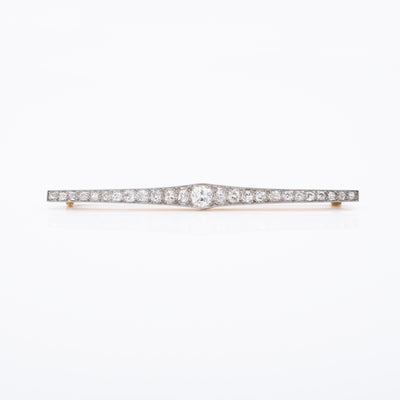 ART DECO DIAMOND BROOCH