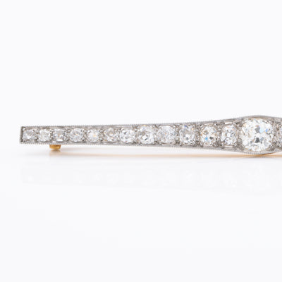 ART DECO DIAMOND BROOCH