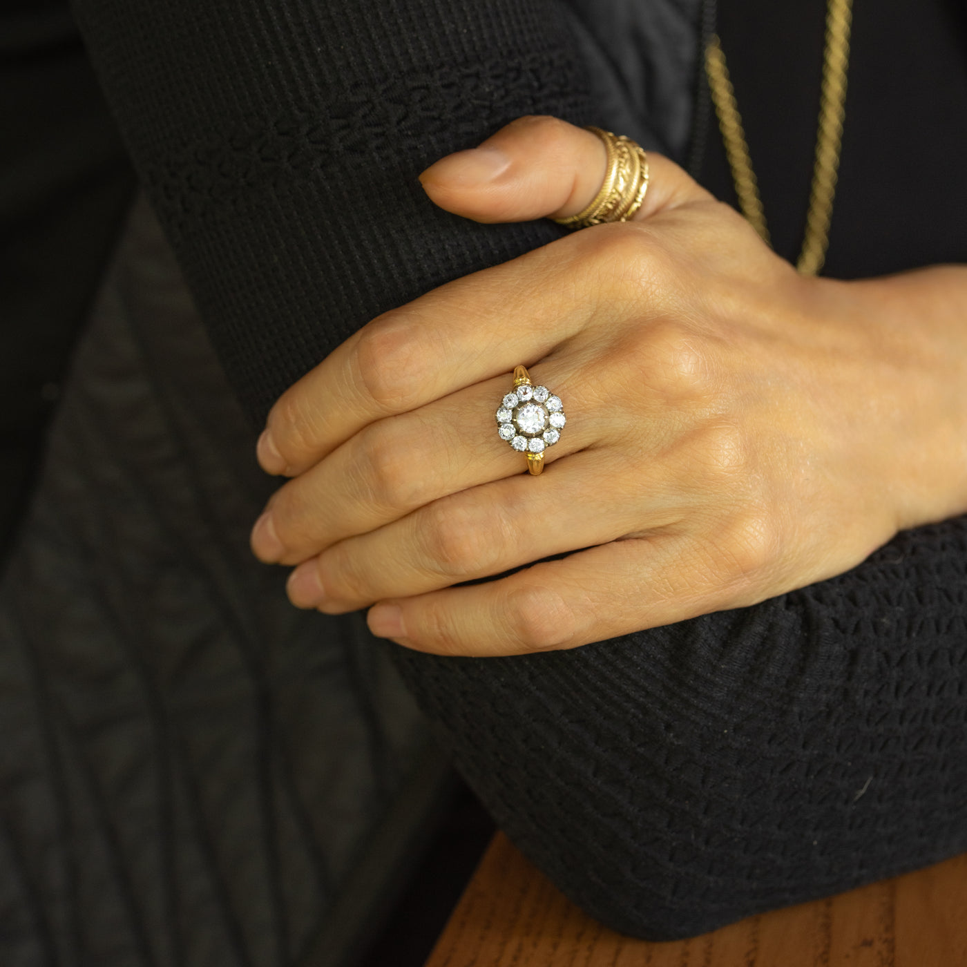 VICTORIAN DIAMOND  RING